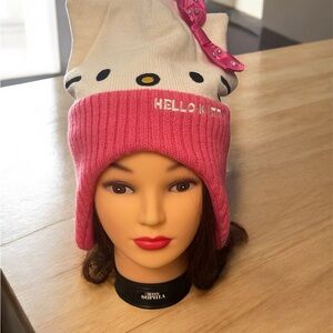 Hello Kitty Pink and Cream Kids Hat
